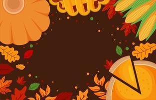 Thanksgiving Festivity Background vector