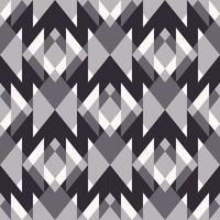 Abstract black and white geometric pattern. Geometric abstract triangle chevron seamless pattern background. Geometric patchwork pattern. Use for fabric, interior decoration elements, wrapping. vector