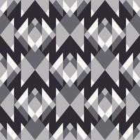 Abstract black and white geometric pattern. Geometric abstract triangle chevron seamless pattern background. Geometric patchwork pattern. Use for fabric, interior decoration elements, wrapping. vector