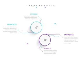 Vector Infographic label design template with icons and 2 options or steps. Can be used for process diagram, presentations, workflow layout, banner, flow chart, info graph.