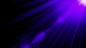 Purple light rays video