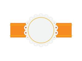 badge blank Vector design element