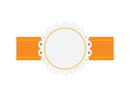 badge blank Vector design element