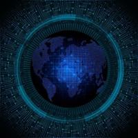 Modern Technology Background vector