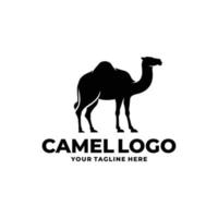 vector de diseño de logotipo de camello