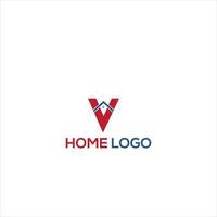 real estate company branding house elegant word mark logo design vector