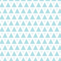 Cute seamless hand-drawn patterns. Stylish modern vector patterns with blue triangles. Funny Infantile Repetitive Print