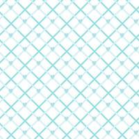 Cute seamless hand-drawn patterns. Stylish modern vector patterns with intersecting lines and blue hearts. Funny Infantile Repetitive Print