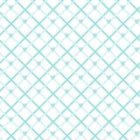 Cute seamless hand-drawn patterns. Stylish modern vector patterns with intersecting lines and blue hearts. Funny Infantile Repetitive Print