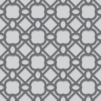 Abstract seamless patterns in Islamic style. vector