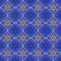 Abstract seamless patterns in Islamic style. vector