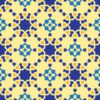 Abstract seamless patterns in Islamic style. vector