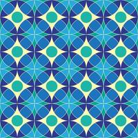 Abstract seamless patterns in Islamic style. vector