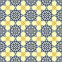 Abstract seamless patterns in Islamic style. vector