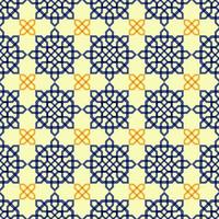 Abstract seamless patterns in Islamic style. vector