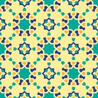 Abstract seamless patterns in Islamic style. vector
