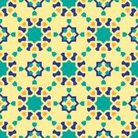 Abstract seamless patterns in Islamic style. vector