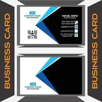 simple business card design vector