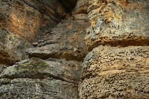 Sandstone rock in view photo