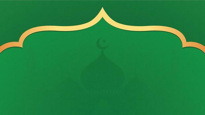 Islamic Background Green Vector Art, Icons, and Graphics for Free Download