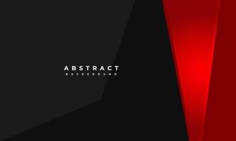 red and black background design . abstract background using red and black metallic color vector