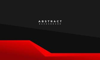 red and black background design . abstract background using red and black metallic color vector