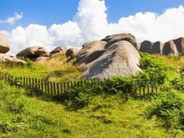 granite rocks in natural park of Ploumanac'h site photo