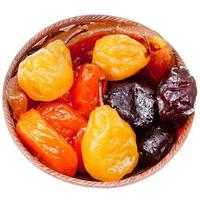 armenian sugared sweet fruits in bowl photo