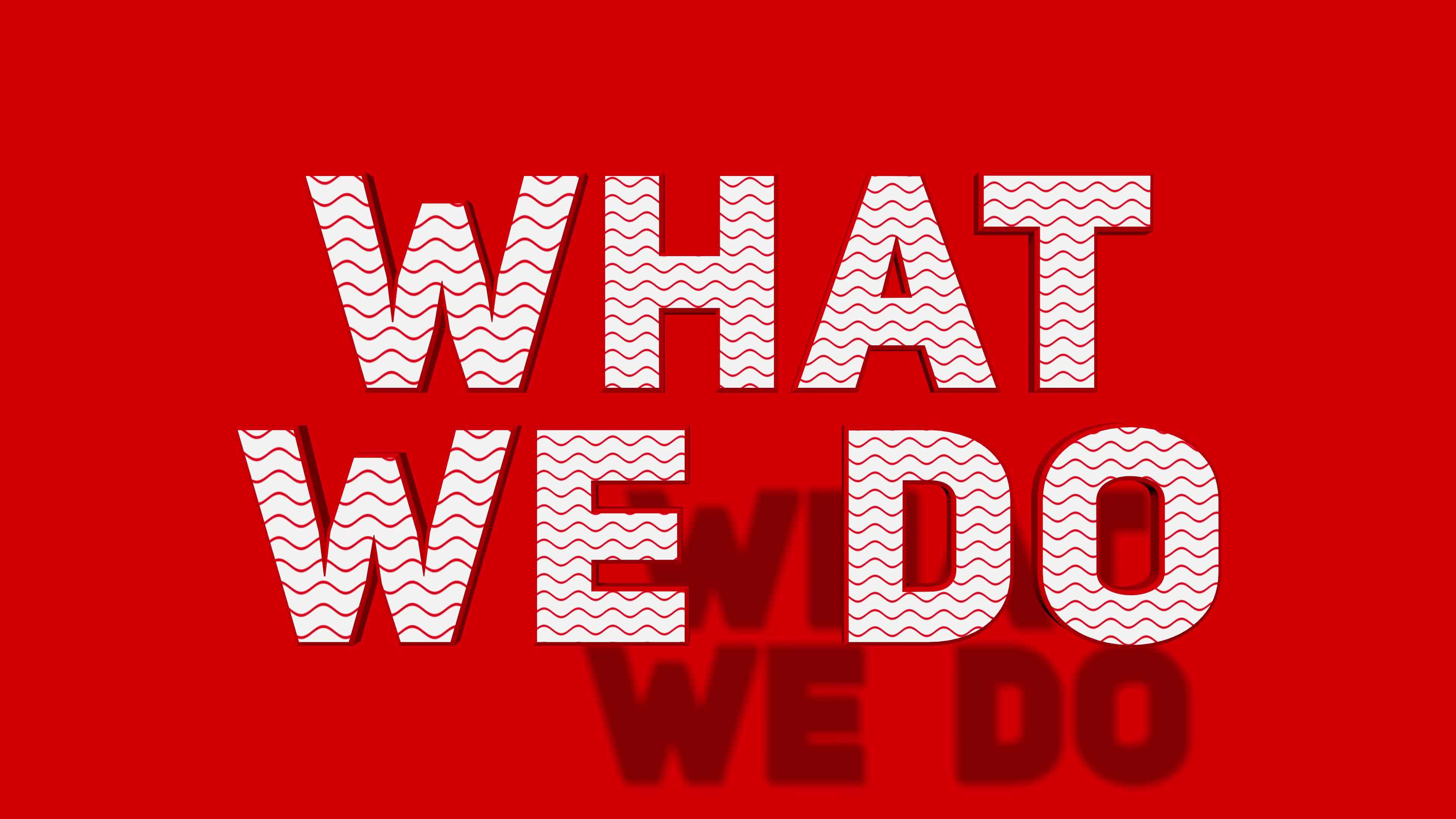 What We Do 3D Letter Falling On Red Floor Company Profile Presentation what-we-do-3d-letter-falling-on-red-floor-company-profile-presentation