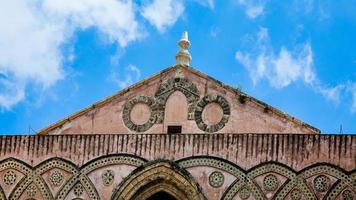 frieze of Norman cathedral Duomo di Monreale photo