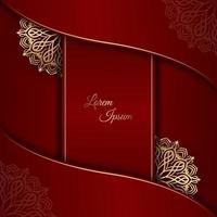 red luxury background, vector design