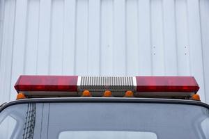 cab of a cargo, special tow truck. photo