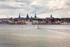 panorama of Stockholm photo