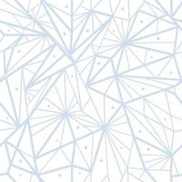 Vector Seamless frosty pattern. Abstract Line, Geometric ornament for continuous replicate. Concept of Winter holiday.