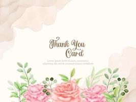 Wedding Banner Background Floral Watercolor vector