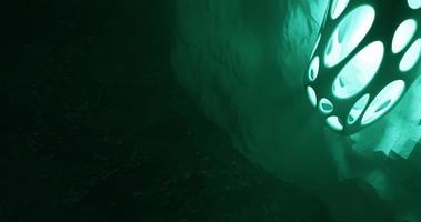 abstract background using fantasy and sci fi themes, light green design, 3d rendering, and 4K size photo