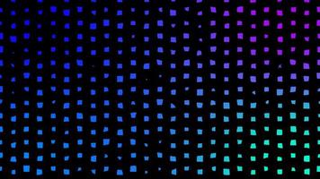 Blue themed Square Colorful shiny particle rain motion light luminance illustration night background, artistic space bokeh speed matrix magic effect background. photo