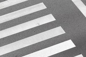 Zebra crossing background. High angle view of a crosswalk. No people photo