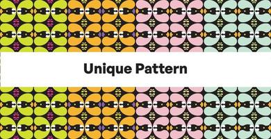 Unique Ethnic Pattern and Background for Textile Purpose vector