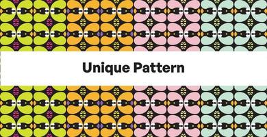 Unique Ethnic Pattern and Background for Textile Purpose vector