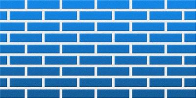 modern blue brick background photo