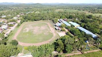 Aerial view of mountain  is Beautifulin Thailand photo