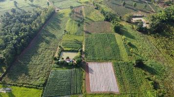 Aerial view of mountain  is Beautifulin Thailand photo