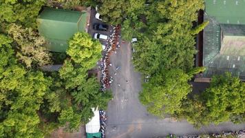 Aerial view of mountain  is Beautifulin Thailand photo