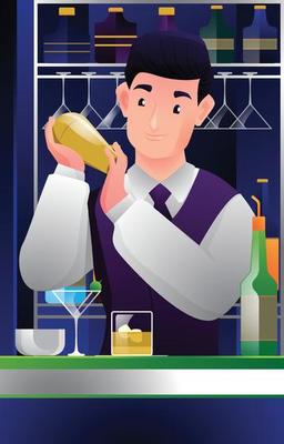 Bartender Character Concept