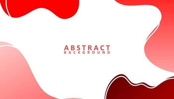 Abstract white and red background design vector