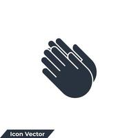 applause icon logo vector illustration. applause symbol template for graphic and web design collection