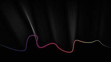 Abstract Curved Lines  background vector