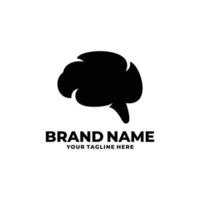 Brain logo design vector