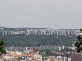 vista aerea de brno foto